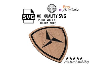 3rd Division Military Patch SVG File: CNC, Laser Cut, Print (Digital Download)