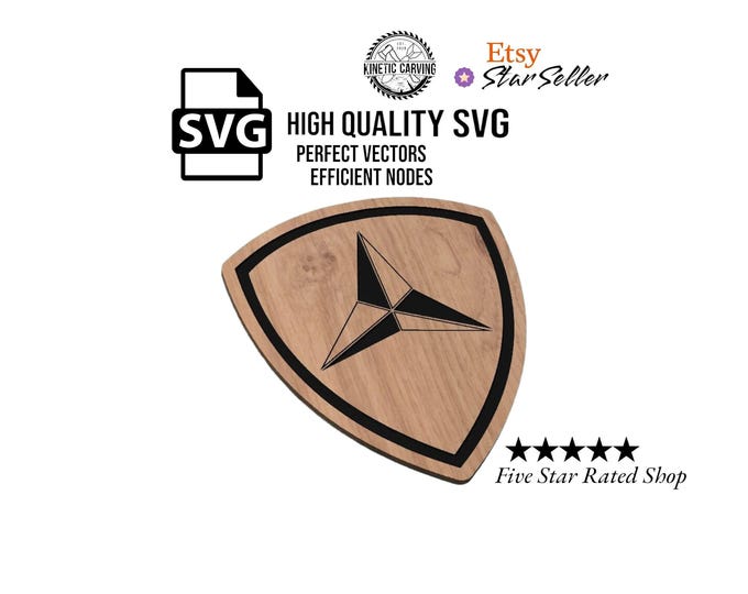3rd Division Military Patch SVG File: CNC, Laser Cut, Print (Digital Download)