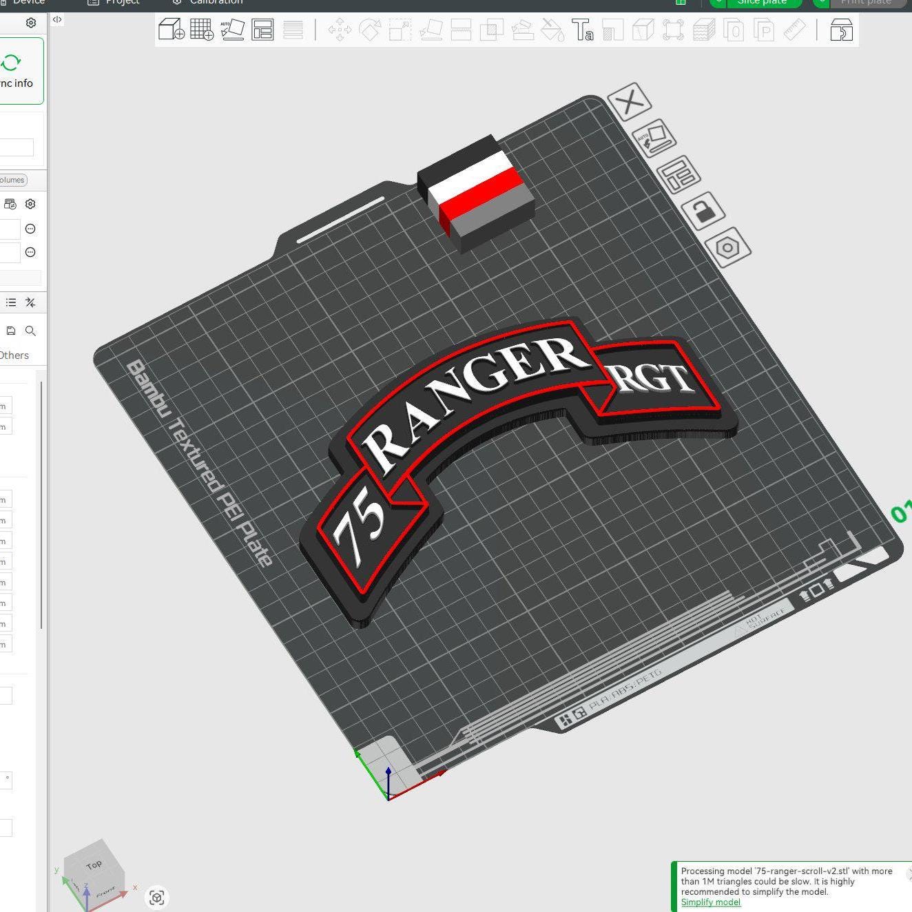 75th Ranger Regiment and Battalions Scroll Bundle STL | 3D CNC Carving ...