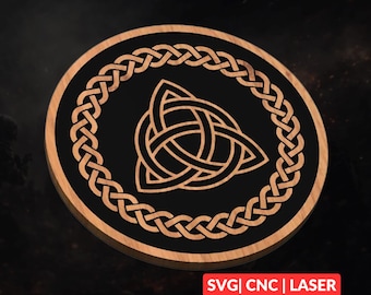 Celtic Symbols SVG | CNC Laser Cut File, Wood Wall Art, Glowforge Engraving, LightBurn Ready