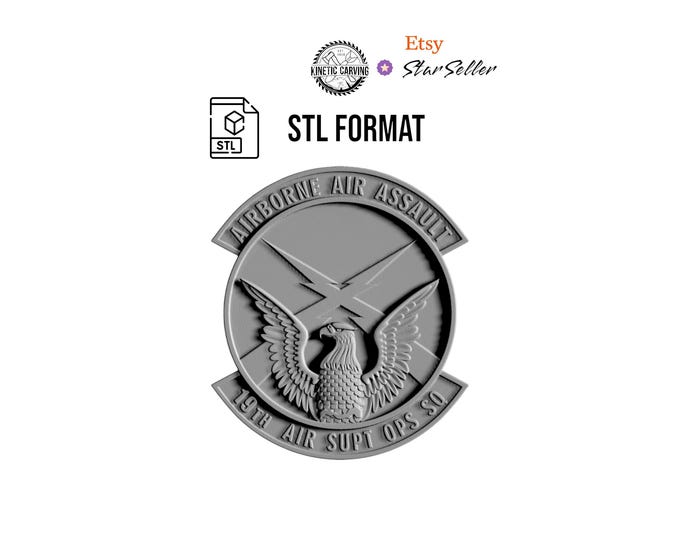 19 ASOS 3D STL for for 3D Printing, CNC Woodworking, 3D Laser Engraving