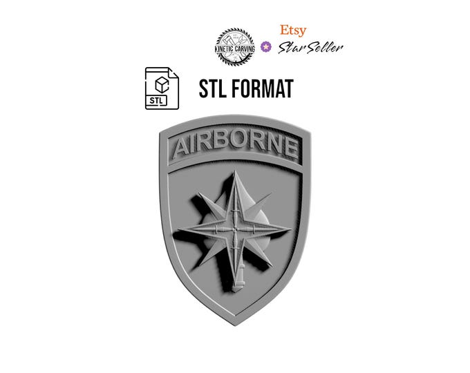 Special Operation Command - North (SOCNORTH) STL for 3D Printing, CNC Woodworking