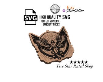 ArchAngel SVG File for Woodworking, CNC, Printing and Lasering (Digital Download)