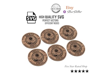 Kansas Cities SVG | CNC Laser Cut File, Wood Wall Art, Glowforge Engraving, LightBurn Ready