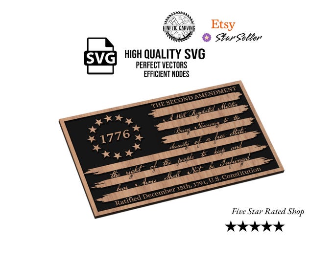 Distressed 1776 Betsy Ross Flag SVG: CNC Laser Cutting Design (Digital Download)