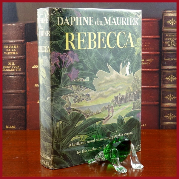 REBECCA by Daphne du Maurier, 1ST American EDITION, Early printing 1939, Doubleday