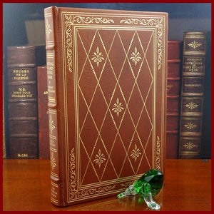 FRANKLIN LIBRARY:  Getting Up and Going Home by Robert Anderson, The First Edition Society series, 1978, Leather bound