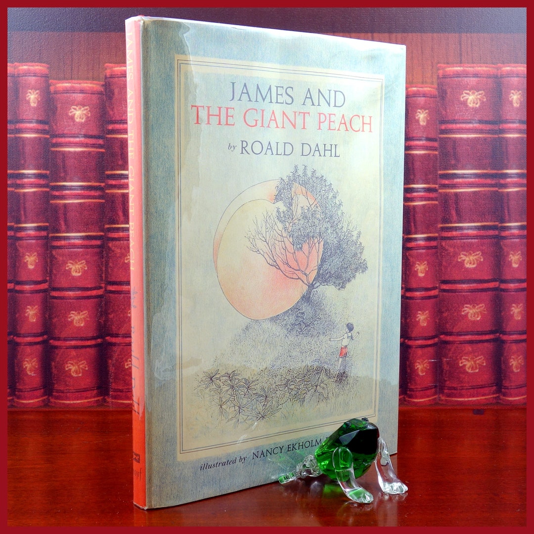 James and the Giant Peach by Roald Dahl, 1ST EDITION, 2nd State 4 Lines ...