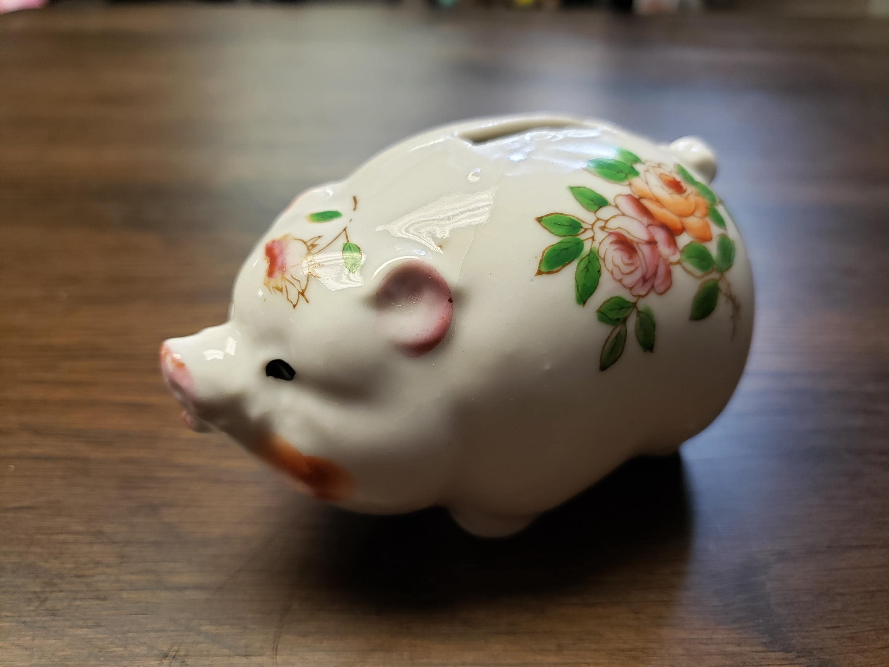 Vintage Piggy Bank Japan - Etsy