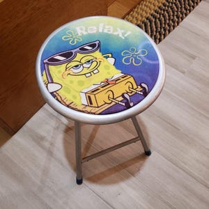 Sgabello pieghevole "Relax" di SpongeBob SquarePants, modello Viacom, del 2006