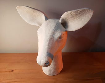 Anthropologie Anthropomorphic Cholet Dual Ceramic Flower Vase