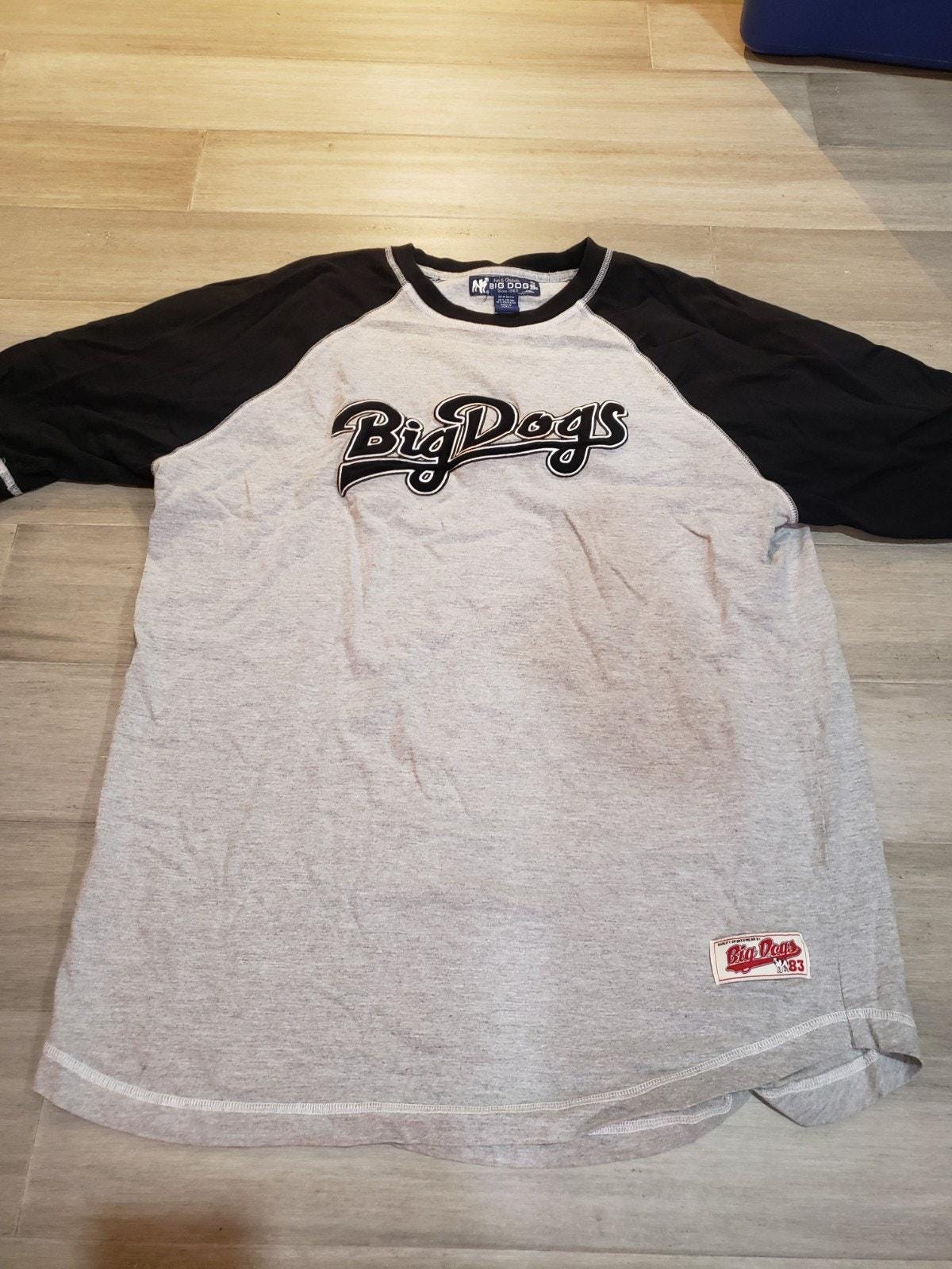Vintage Y2k Big Dogs T Shirt Large Jersey Style Logo Graphic - Etsy