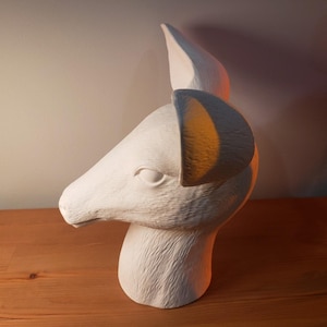 Anthropologie Anthropomorphic Cholet Dual Ceramic Flower Vase image 2