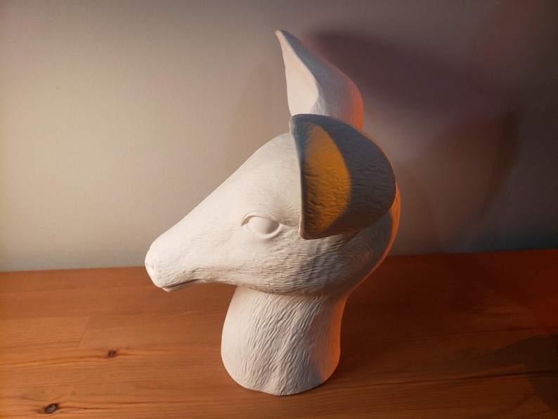 Anthropologie Anthropomorphic Cholet Dual Ceramic Flower Vase image 2