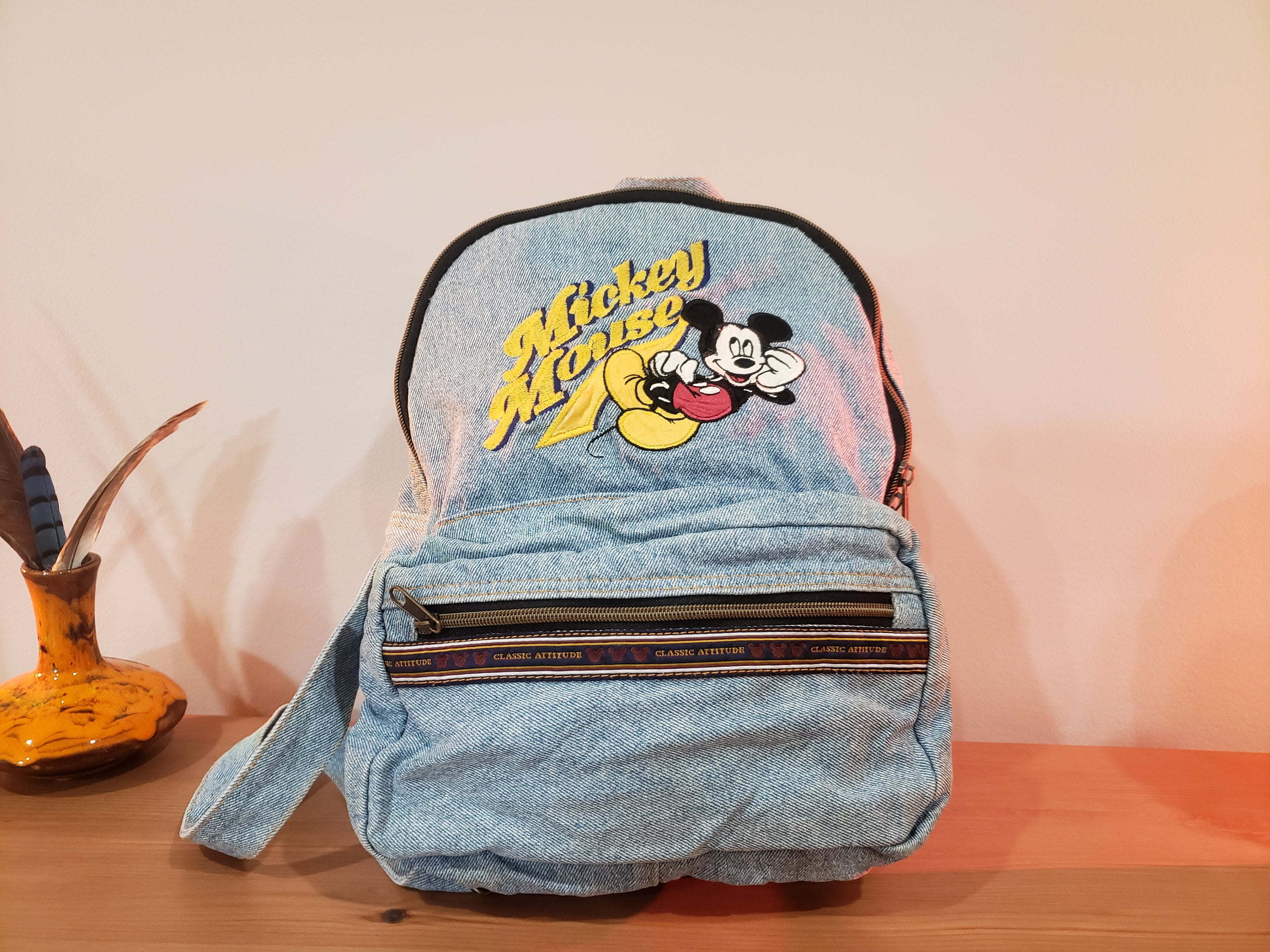 Disney Lilo And Stitch Mochila escolar para niños, paquete de 3 piezas con  bolsa escolar de puntada de 16 pulgadas, calcomanías de puntada y colgador