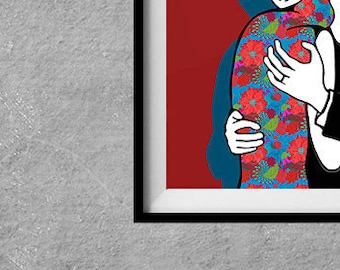 In the Mood for Love Alternative Movie Poster - Original Illustration