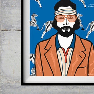 The Royal Tenenbaums - Richie Poster - Original Illustration