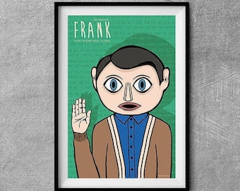 Frank Alternative Movie Poster - Original Illustration