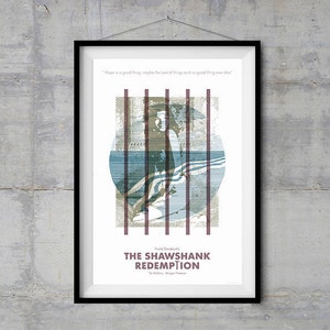 The Shawshank Redemption Alternative Movie Poster - Icon Artwork
