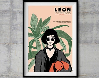 Leon the Professional - Mathilda Poster - Original Illustration