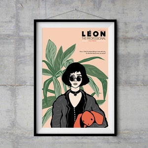Leon the Professional - Mathilda Poster - Original Illustration