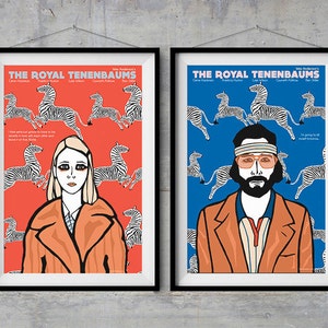 Los Tenenbaums, una familia de genios - Ilustración original