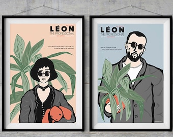 Leon The Professional- Character Posters - Original Illustration