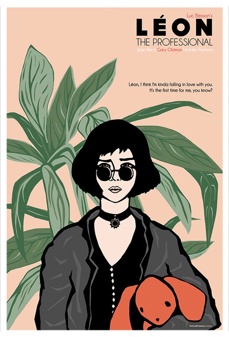 Leon the Professional Mathilda Poster Original Etsy