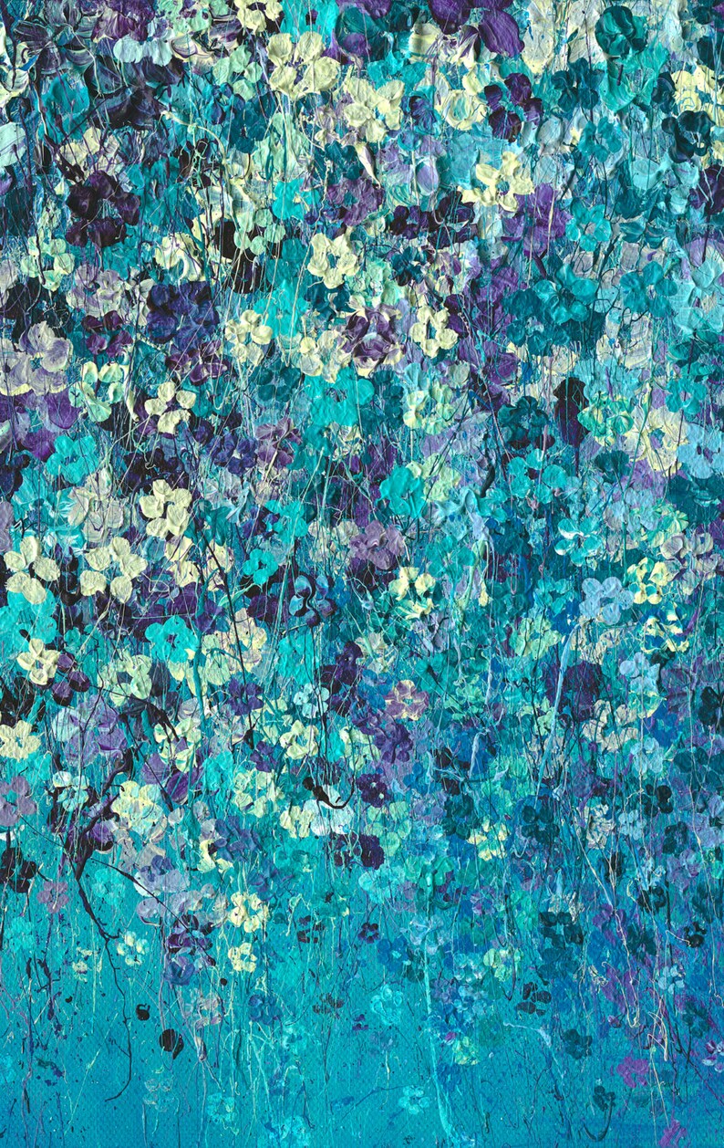 Large Wall Art Acrylic Painting Canvas Art Giclee Print Etsy