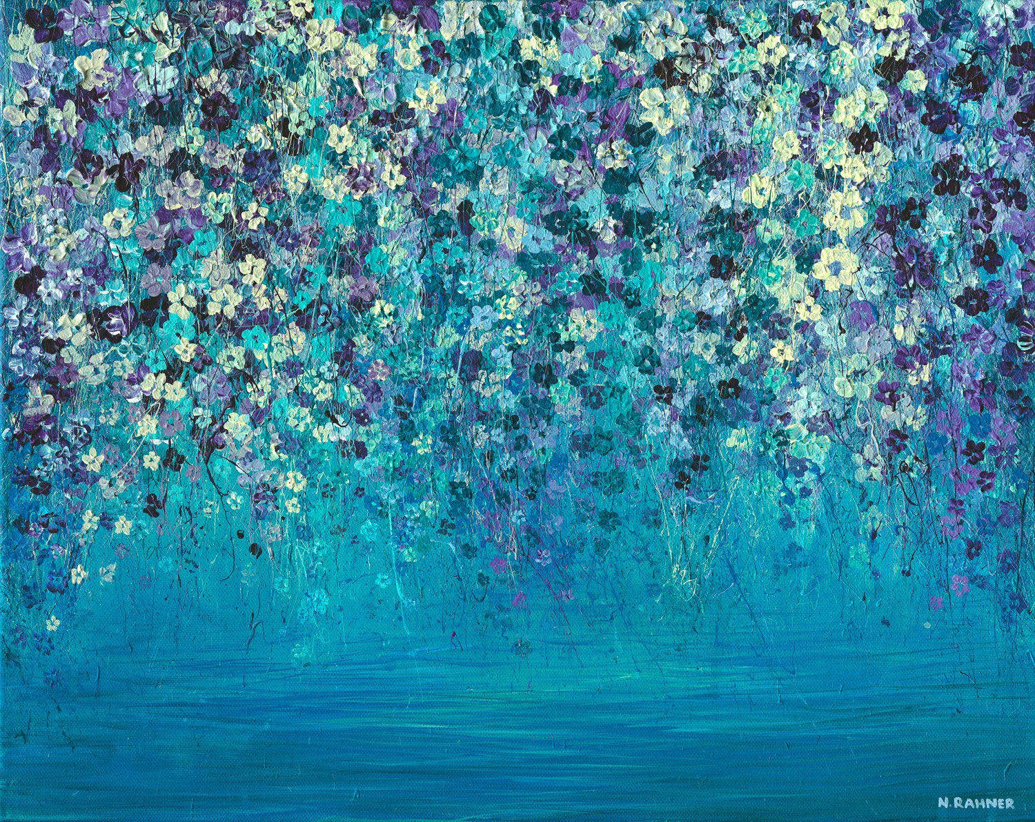 Large Wall Art Acrylic Painting Canvas Art Giclee Print Etsy