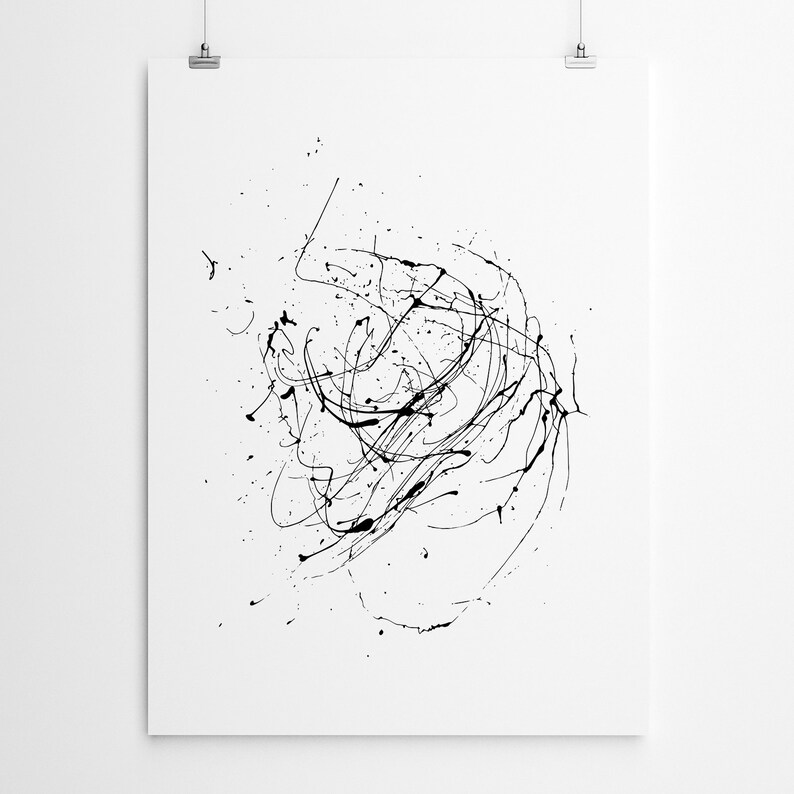 Minimalist Wall Art Black and White Prints Minimalist Art Etsy