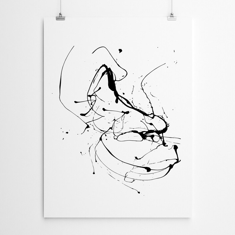 Minimalist Wall Art Black and White Prints Minimalist Art Etsy