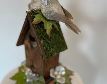 Wedding Cake Topper with Birds