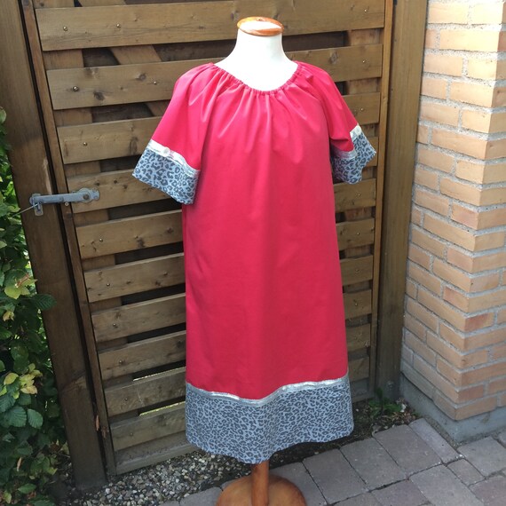coral tunic dress