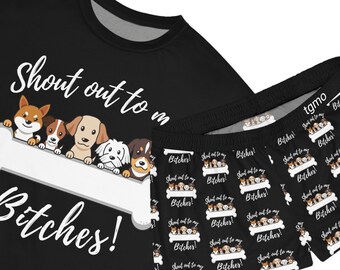 Rolig hundpyjamas: Sarkastiska damsovkläder