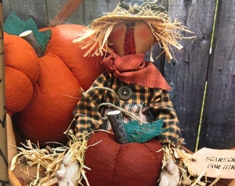 Scarecrow for Hire - Primitive PATTERN CK48