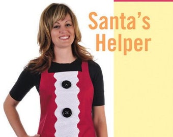 Santa's Helper ~ Christmas Apron CG141