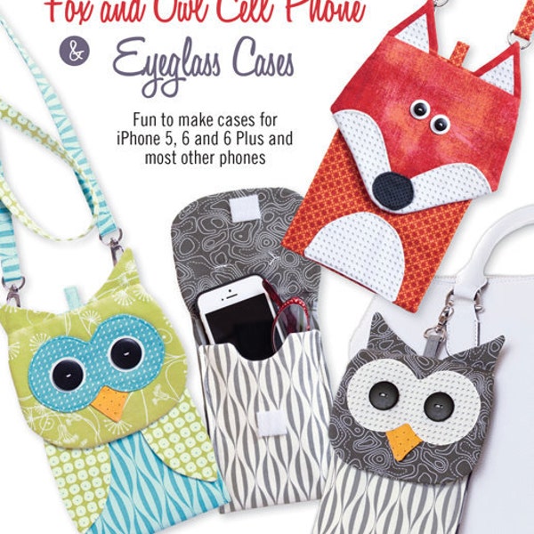 Fox and Owl Cell Phone Cases -PATTERN CG0174