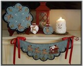 Wool Applique PATTERN - And To All A Good Night - PLP217