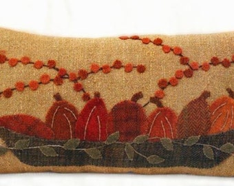 Harvest Gold ~ Applique Pillow PATTERN BPJ276