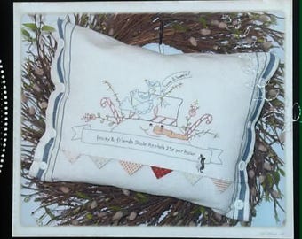 Frosty's Skate Rentals ~ Embroidery PATTERN 1732