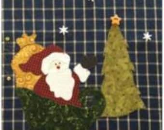 Santa's Sleigh ~ Applique PATTERN QD265