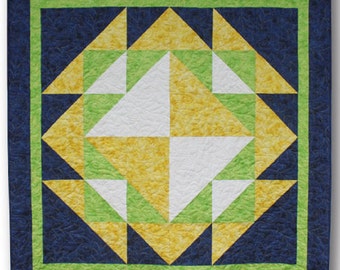 Quilt PATTERN "Garden Sisters" Barn Block Quilt 6