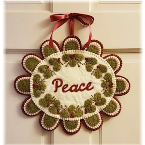My Christmas Wish - Wool Applique PATTERN - PLP200