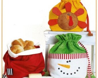 Bread Bagz ~ Holiday Bread Bag PATTERN CG149
