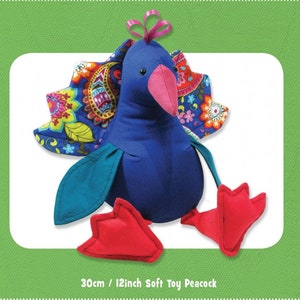 Punju Peacock ~ Whimsical Peacock Doll PATTERN FF4392