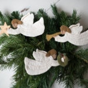 Christmas Angels -Ornament PATTERN -  BPJ397