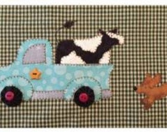 Farm Delivery ~ Applique PATTERN QD267