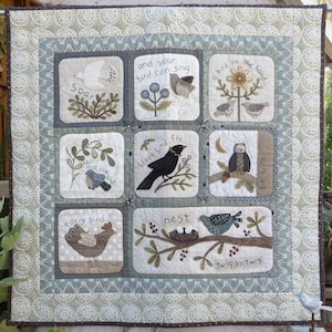 Birdsong ~ Quilt PATTERN  HTH383