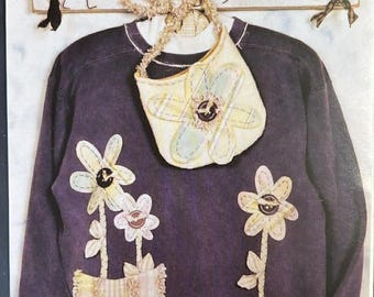 Gathering Wild Flowers ~ Applique PATTERN 239